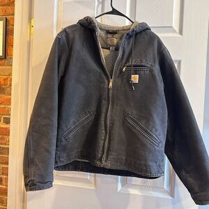 Carhartt Black Hooded Jacket